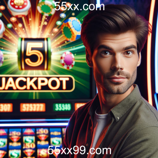 Jackpots: A Emoção da Vitória em 55xx.com